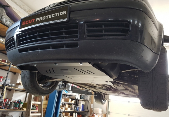 Acél motor, sebességváltó, hűtő, első lökhárító védőlemez Audi A3