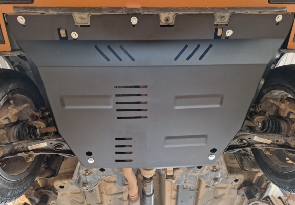 Acél motor, sebességváltó, hűtő, első lökhárító védőlemez Fiat Panda 4x2