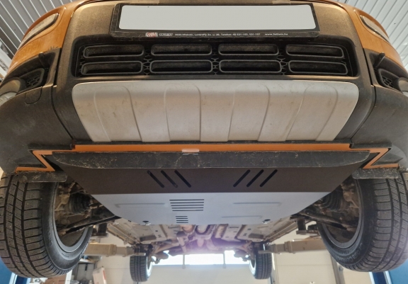 Acél motor, sebességváltó, hűtő, első lökhárító védőlemez Fiat Panda 4x2