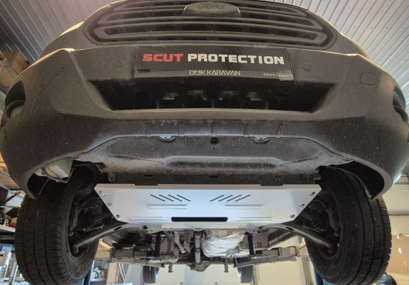 Alumínium motor, sebességváltó, hűtő, első lökhárító védőlemez Ford Transit 4x4