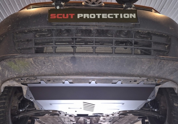 Alumínium motor, kapcsolószekrény, hütő védőlemez VW Caddy - Webasto