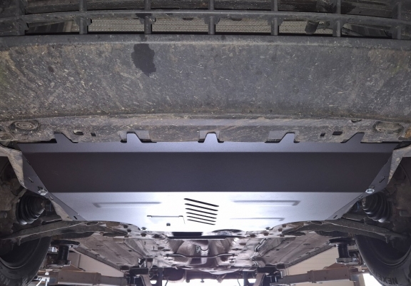 Alumínium motor, kapcsolószekrény, hütő védőlemez VW Caddy - Webasto