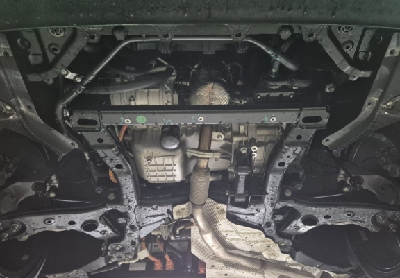 Acél motor, sebbeségváltó, hütő, első lökhárító védőlemez Leapmotor C10