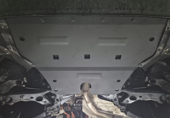 Acél motor, sebbeségváltó, hütő, első lökhárító védőlemez Leapmotor C10