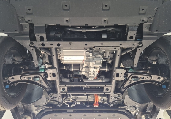 Acél motor, kapcsolószekrény védőlemez BYD Atto 2