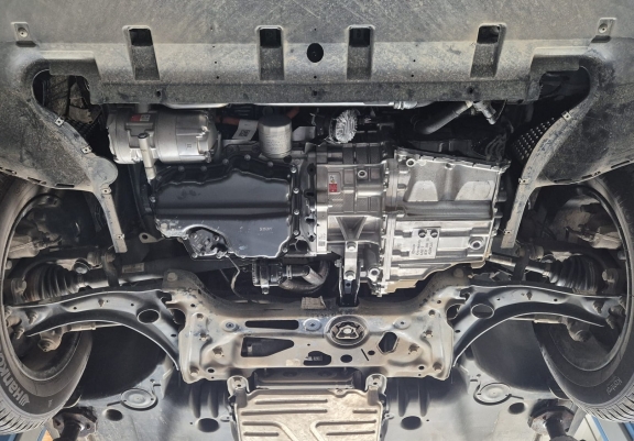 Acél motor, sebességváltó, hűtő, első lökhárító védőlemez Skoda Kodiaq