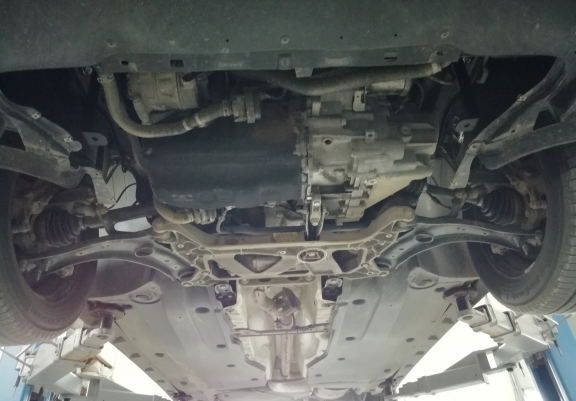 Acél motor, sebességváltó, hűtő, első lökhárító védőlemez Skoda Kodiaq