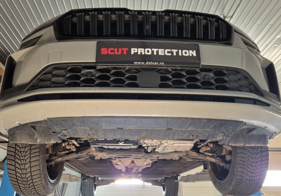 Acél motor, sebességváltó, hűtő, első lökhárító védőlemez Vw Tiguan