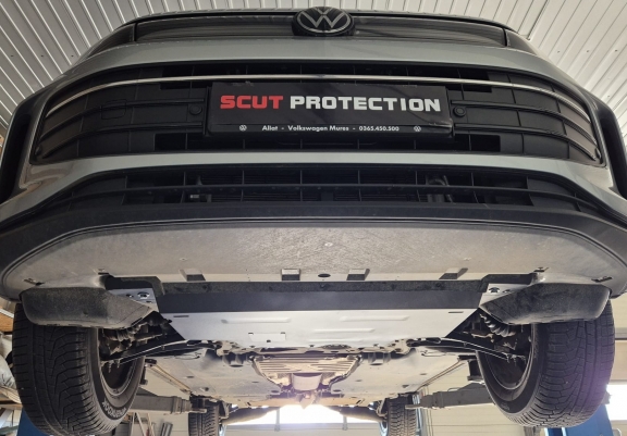 Acél motor, sebességváltó, hűtő, első lökhárító védőlemez Vw Tiguan