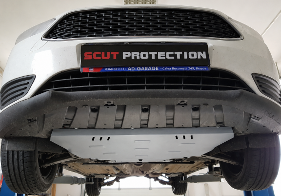 Aluminium motor, kapcsolószekrény védőlemez Ford Focus