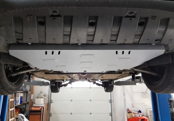 Aluminium motor, kapcsolószekrény védőlemez Ford Focus