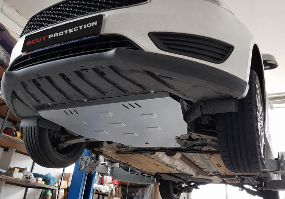 Aluminium motor, kapcsolószekrény védőlemez Ford Focus