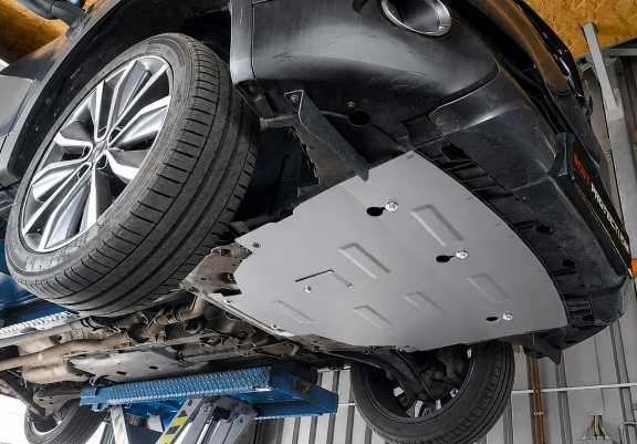 Aluminium motor, kapcsolószekrény védőlemez Nissan Qashqai J11