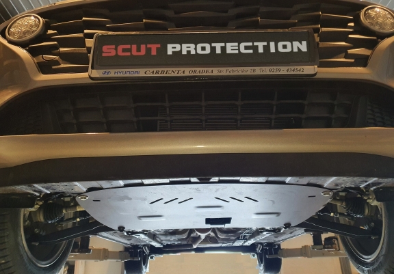 Acél motor, kapcsolószekrény védőlemez Hyundai Solaris