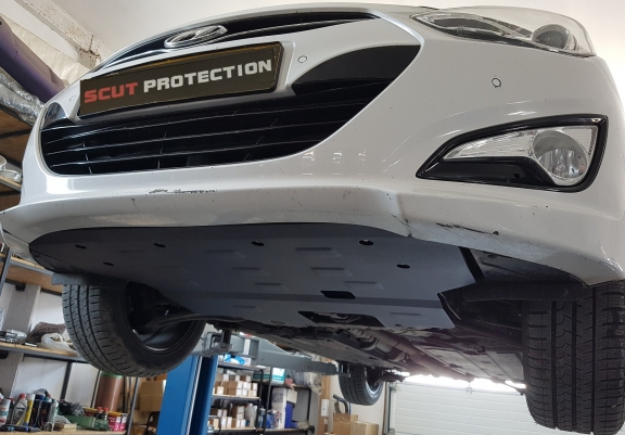Acél motor, kapcsolószekrény védőlemez Hyundai i40