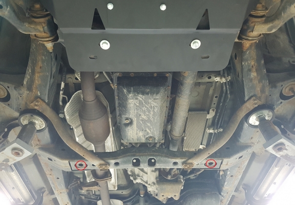 Acél kapcsolószekrény védőlemez Lexus GX