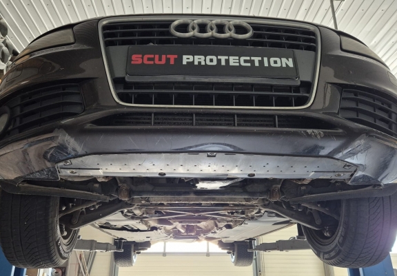Acél motor, hűtő védőlemez Audi A4 B8 All Road