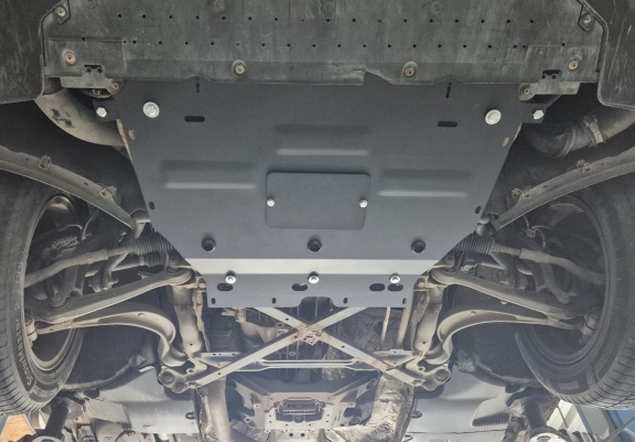 Acél motor, hűtő védőlemez Audi A4 B8 All Road