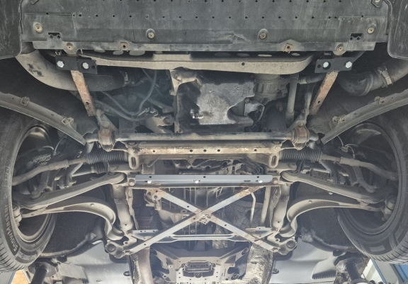 Acél motor, hűtő védőlemez Audi A4 B8 All Road
