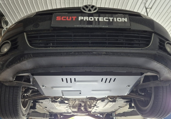 Acél motor, kapcsolószekrény, hűtő védőlemez Skoda Octavia 2