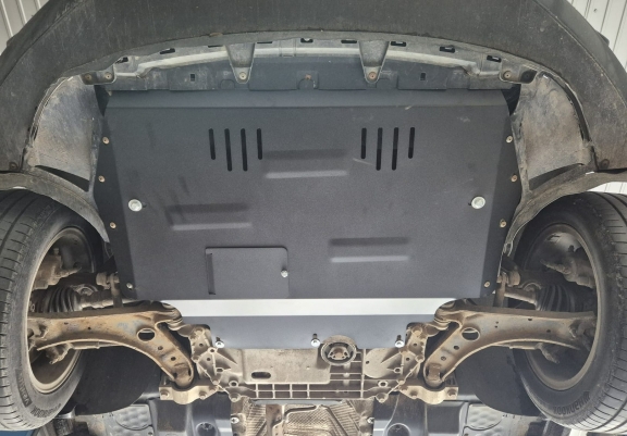 Acél motor, kapcsolószekrény, hűtő védőlemez Skoda Octavia 2