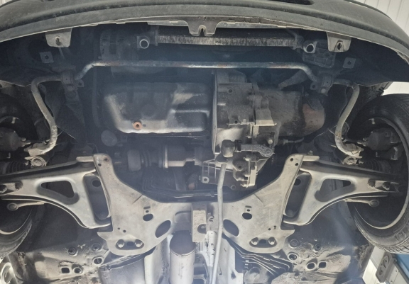 Acél kapcsolószekrény, hűtő védőlemez Renault Twingo