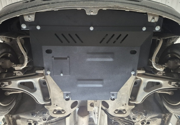 Acél kapcsolószekrény, hűtő védőlemez Renault Twingo