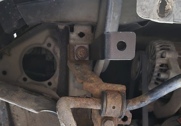 Acél kapcsolószekrény, hűtő védőlemez Renault Twingo
