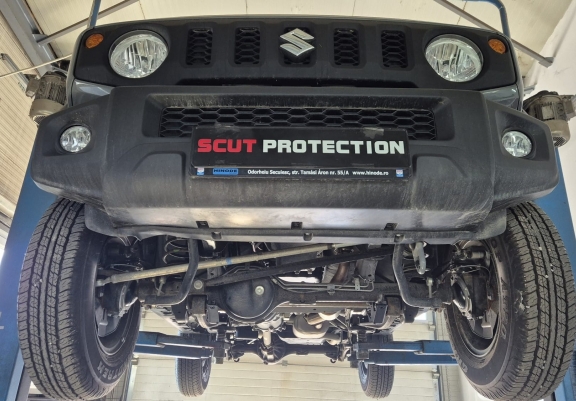 Aluminium motor, kapcsolószekrény védőlemez Suzuki Jimny