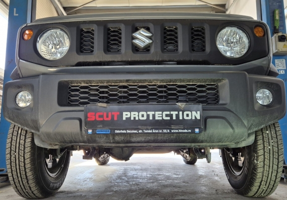 Aluminium motor, kapcsolószekrény védőlemez Suzuki Jimny