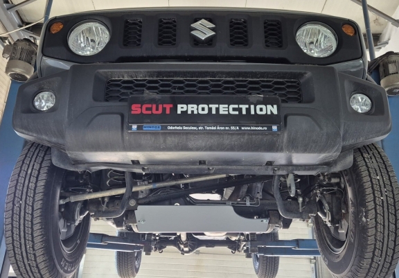 Aluminium motor, kapcsolószekrény védőlemez Suzuki Jimny