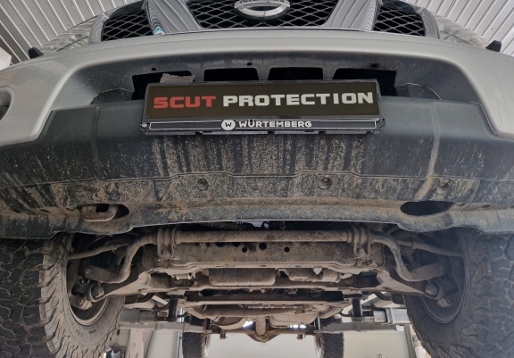Aluminum kapcsolószekrény védőlemez Nissan Pathfinder