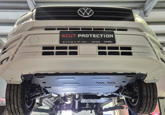 Acél motor, kapcsolószekrény, hűtő védőlemez Man Tge