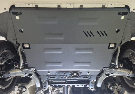 Acél motor, kapcsolószekrény, hűtő védőlemez Man Tge