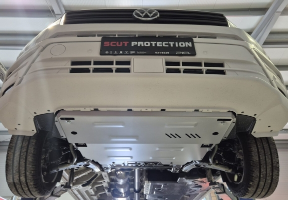 Alumínium  motor, kapcsolószekrény, hűtő védőlemez MAN Tge