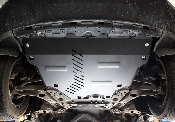 Acél motor, hűtő védőlemez KGM Torres EV 